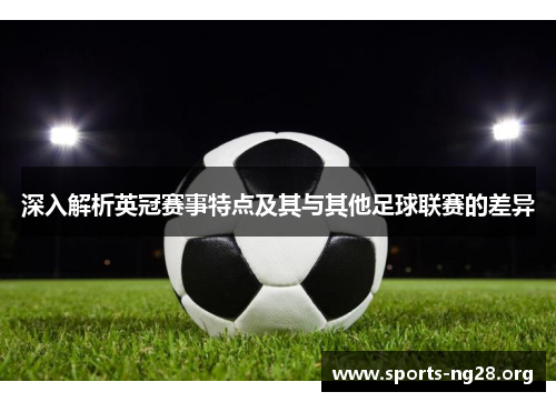 深入解析英冠赛事特点及其与其他足球联赛的差异